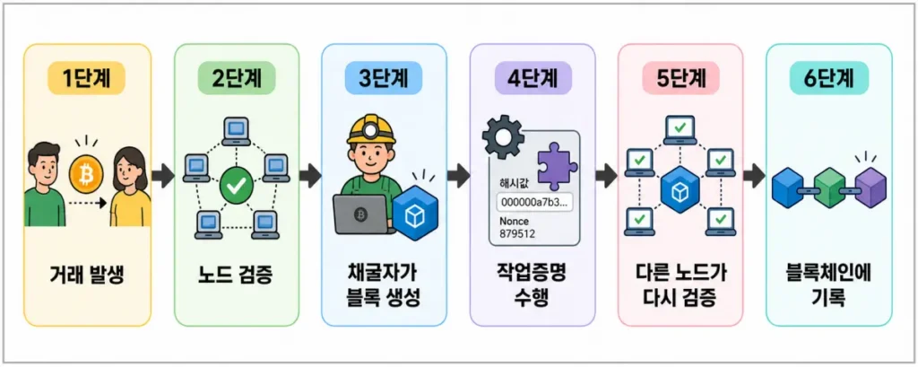 bitcoin-transaction-to-blockchain-process