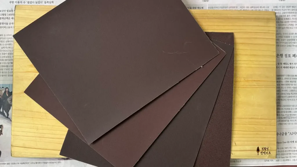wood-cutting-board-sandpaper